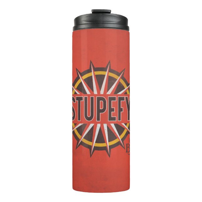 Red & Gold Stupefy Spell Graphic Thermal Tumbler (Front)