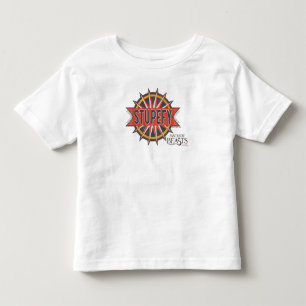Red & Gold Stupefy Spell Graphic Toddler T-shirt