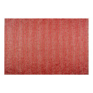 Red & Gold Thin Vertical Stripe Fabric Texture Photo Print