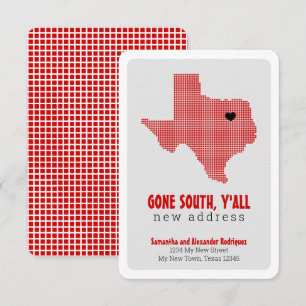 Red Gone South, Y'All Moving Announcement