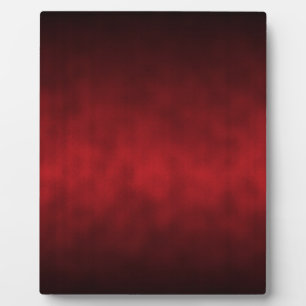 Red Gothic Ombre Background Art Plaque