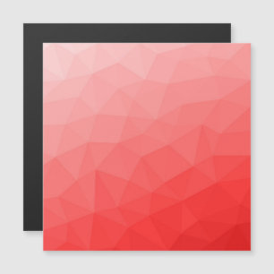 Red gradient geometric mesh pattern