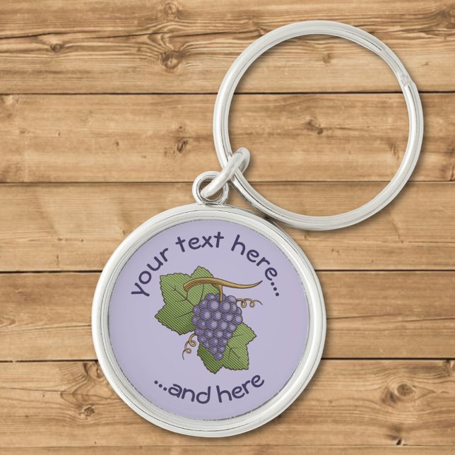Red Grapes Keychain (Creator Uploaded)