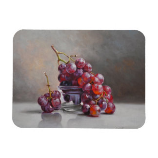 Red Grapes Still Life - from Original Oil Painting Magnet