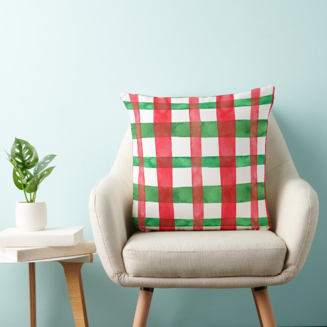 Red Green 20x20 Throw Pillow (Chair)