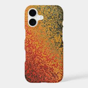 Red Green And Gold Pattern
