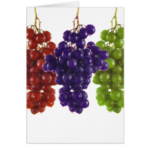 Red Green and Purple Grapes