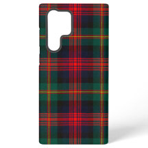 Red, Green & Blue Tartan Phone Case