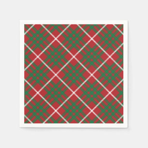 Red & Green Check Napkins