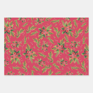 Red green chrictmac wraping paper