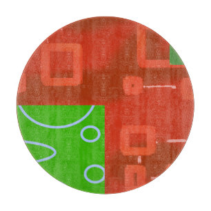 Red Green Christmas  Cutting Board