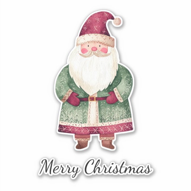 Red Green Christmas Santa Claus (Front)