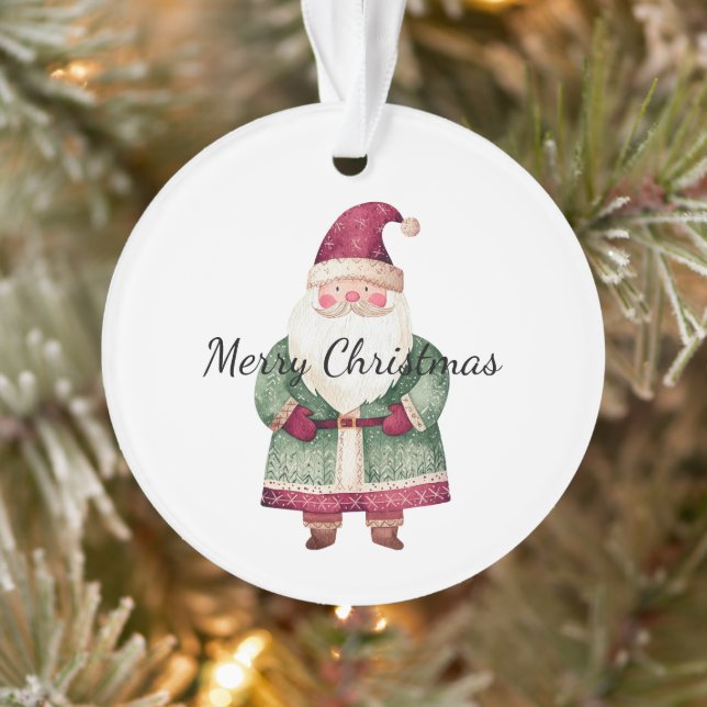 Red Green Christmas Santa Claus (Arbre)