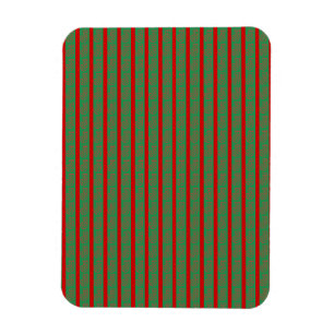 Red Green Christmas Stocking Magnet