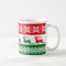 Red & Green Christmas Sweater,Deer Pattern Mug