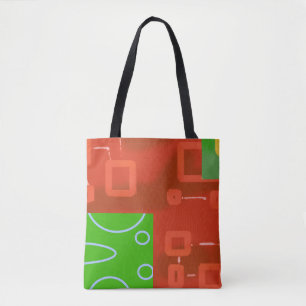 Red Green Christmas Tote Bag