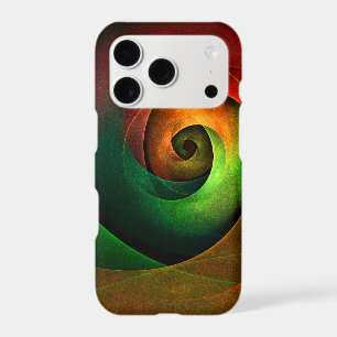 Red Green Floral Modern Abstract Art Pattern #21