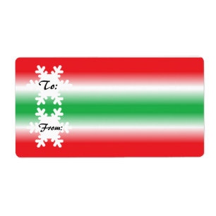 Red & Green Label Alternate