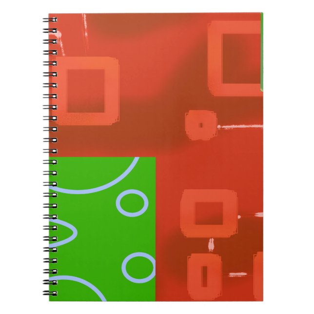 Red Green Loops Notebook (Front)