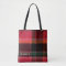Red Green Madras Plaid Reusable