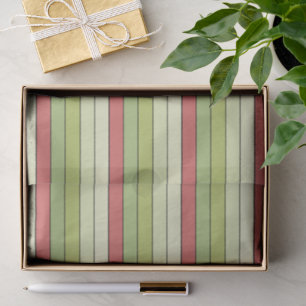 Red Green Melon Colour Stripes On Watercolor Paper