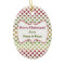 Red Green Polkadot Bear Personalized