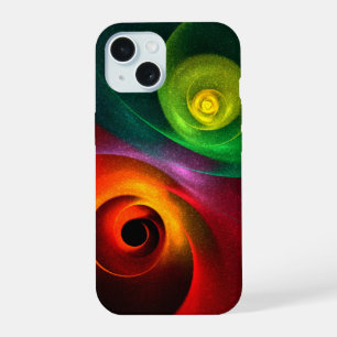 Red Green Yin Yang Moderne Motif d'art Abstrait #2