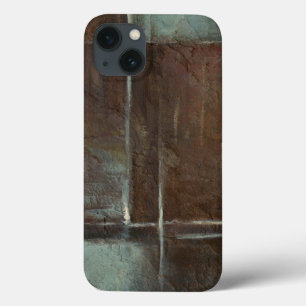 Red & Grey Brick Wall iPhone 13 Case
