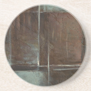 Red & Grey Brick Wall Coaster