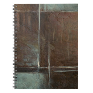Red & Grey Brick Wall Notebook