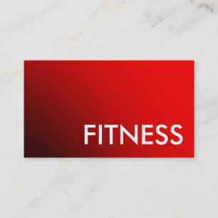 Red Grey Modern Professional Sport Business Card