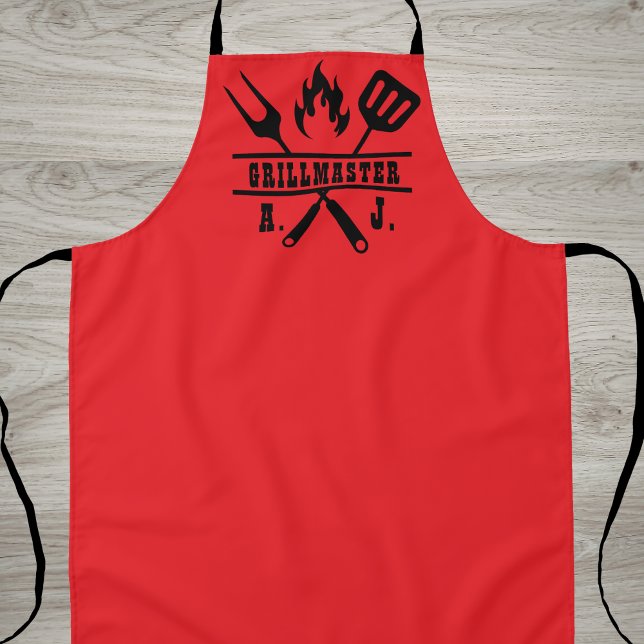 Red Grillmaster Utensil  Apron (Creator Uploaded)