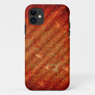 Red Grunge Background iPhone 11 Case
