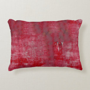 Red grunge textureabstract,ancient,art,background, accent pillow