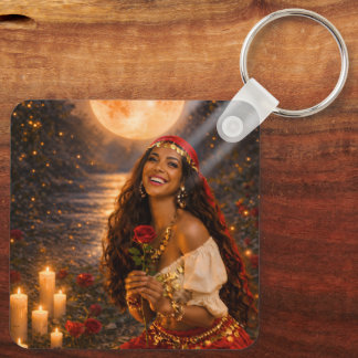red gypsy keychain