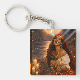 red gypsy keychain