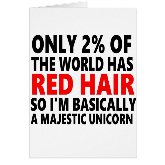 Red Hair Funny (Front)