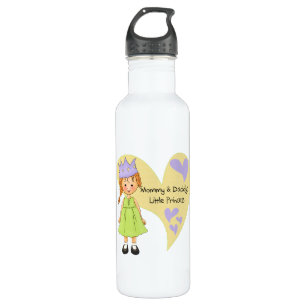 Red Hair Mommy and Daddy's Princess 710 Ml Water Bottle