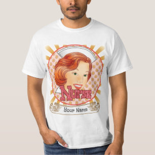 Red Hair nurse t-shirt 