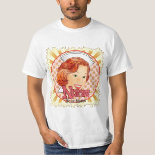 Red Hair nurse t-shirt 