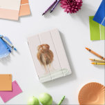 Red Hair Top Knot Bun iPad Mini Cover<br><div class="desc">Top Knot Sailor Stripes II by Jennifer Paxton Parker. | 138996GG</div>