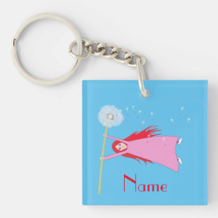Red-haired Dandelion Girl Thunder_Cove Keychain
