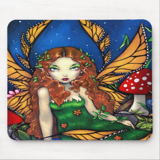 "Red Haired Fairy Queen" Mousepad