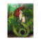 Red Haired Mermaid Postcard