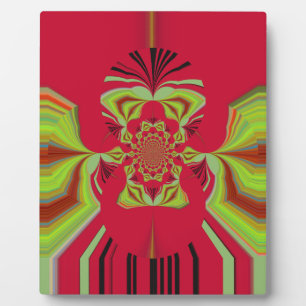 Red Hakuna Matata pattern Plaque