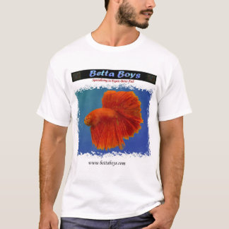 Red HalfMoon Betta Shirt by Betta Boys
