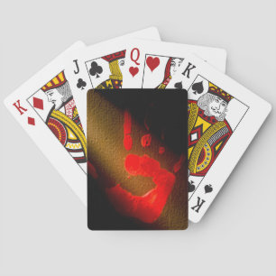 Red Hand Classic Playing Cards