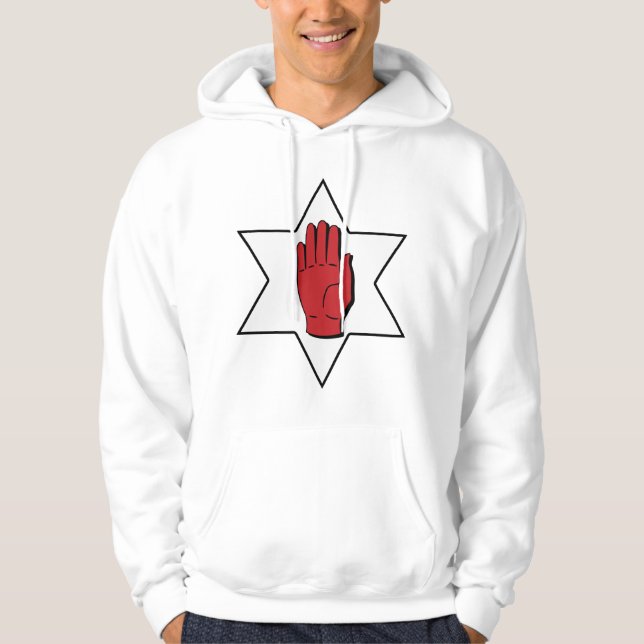 Red Hand Of Ulster Hoodie (Front)