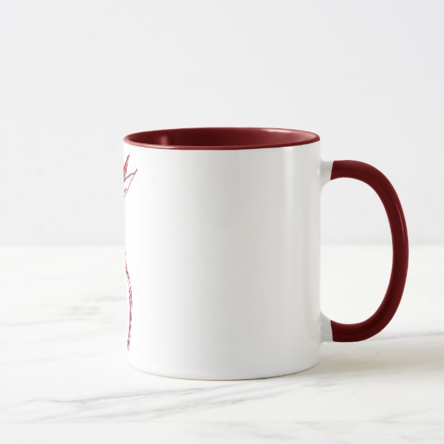 Red Hare Mug (Right)