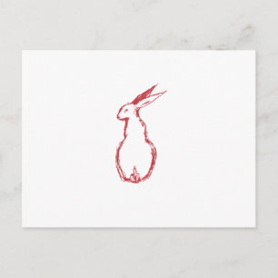 Red Hare Postcard